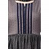 Polka dotted designer abaya- Grey Polka dotted designer abaya- Grey